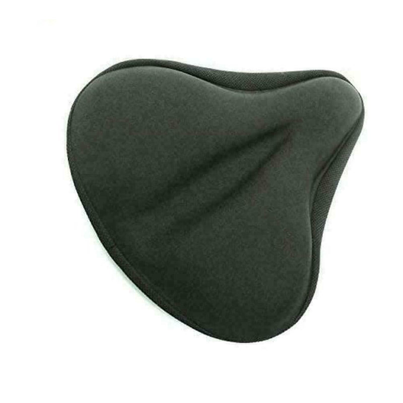 Comfort Wide Cycling Bike Bicycle Gel Cruiser Extra E1Z5 Soft Cushion Seat J4F1