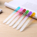 6pcs Pro Glass Nail Art Files Polishing Grinding Manicure Pedicure Tools