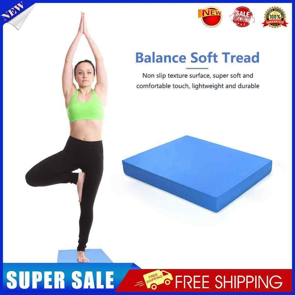 #A Yoga Mat Rehabilitation Stability Training Balance Foam Pad for Physical Ther