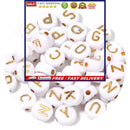 100pcs Bracelet Making Beads Kit - Handmade Colorful Mixed Plastic Loose Be