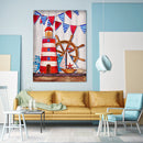 Diamond Painting Kit lighthouse Full Round Rhinestone Wall