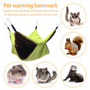 Small Animal Hammocks Warm Plush Small Rabbit Bed Hammock Sugar Gliders Cag