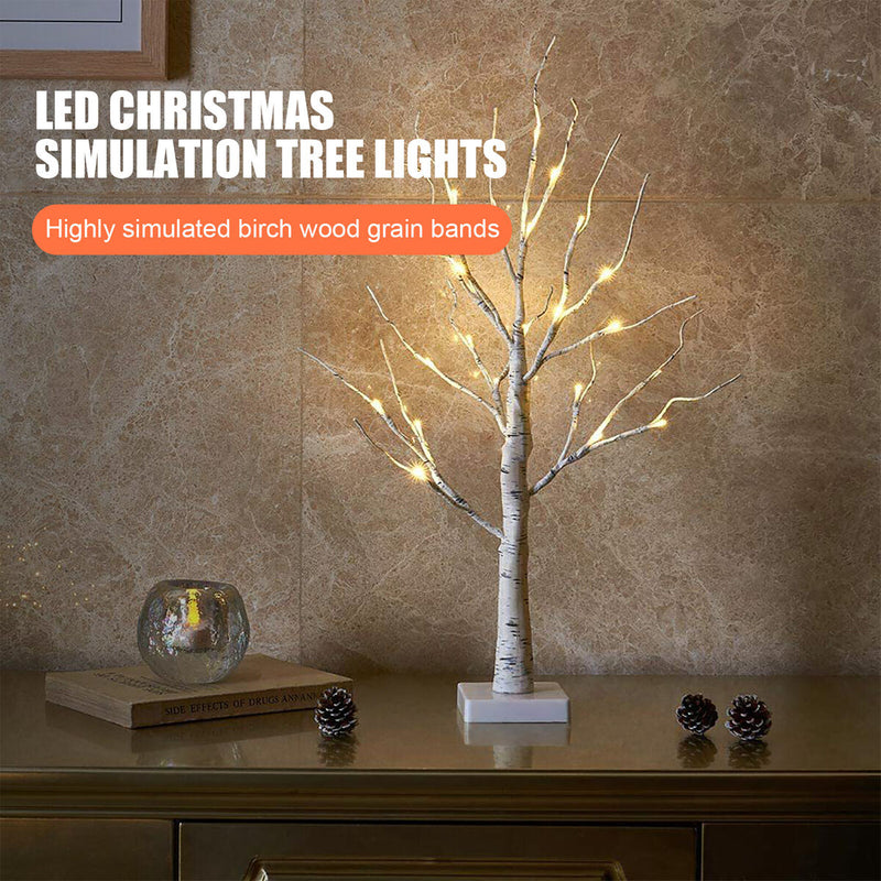 Birch Tree Lighted LED Artificial Branches Tree Decor for Home Party Festival