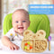 Baby Dining Plate Anti-fall Toddler Tableware Set Children Feeding Bowl Spoon