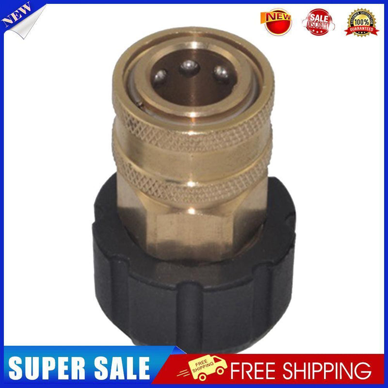 3/8 Quick Connect Female to M22 14 15 Female Adapter for Pressure Washer