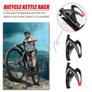 Bicycle Water Bottle Holder Road Bike Fiber Glass Drink Kettle Cage (Red)