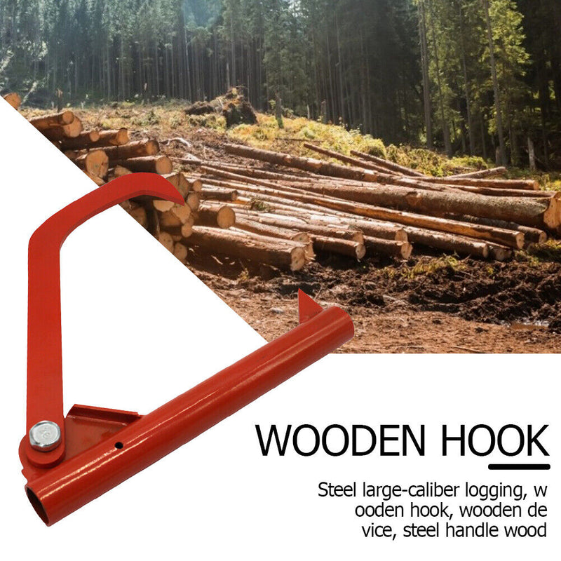 Roller Felling Lever Garden Backyard Lifter Log Peavy Rustproof Cant Hook Tools