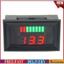 12-60V Lead Acid Batteries Capacity LED Indicator Digital Voltmeter Tester