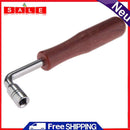 Wood Handle Piano Tuning Hammer Tip String Pin Wrench Tuner Clamp Repair Tool