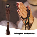 2038P LCD Digital Rosary Beads Tally Counter Tassel Decompression Tool (9) Newly
