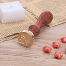 Love Series ?Retro Wood Handle Sealing Wax Documents Custom Stamp Seal(W16)