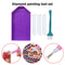 Large Capacity Bead Sorting Trays Diamond Rhinestone Plate for DIY Art Craft