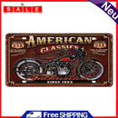 American Classics Retro Metal Plate Tin Sign for Bar Pub Club Cafe Wall Art Kits