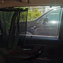 Car Anti-UV Side Window Sunshades Windscreen Shade Curtain Polyester Black Newly