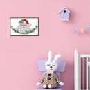 Santa Bust Partial Cross Stitch 14CT Counted Embroidery DIY Needlework Kits