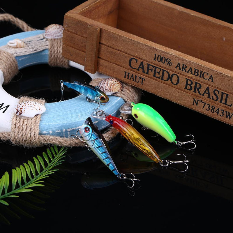 heummyo fish bait set VIB minnow artificial bait bait sequins popper swimbait