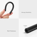 4x Outdoor Stove Furnace Hose Tube Sleeve Cover Camping Equipment (Black)