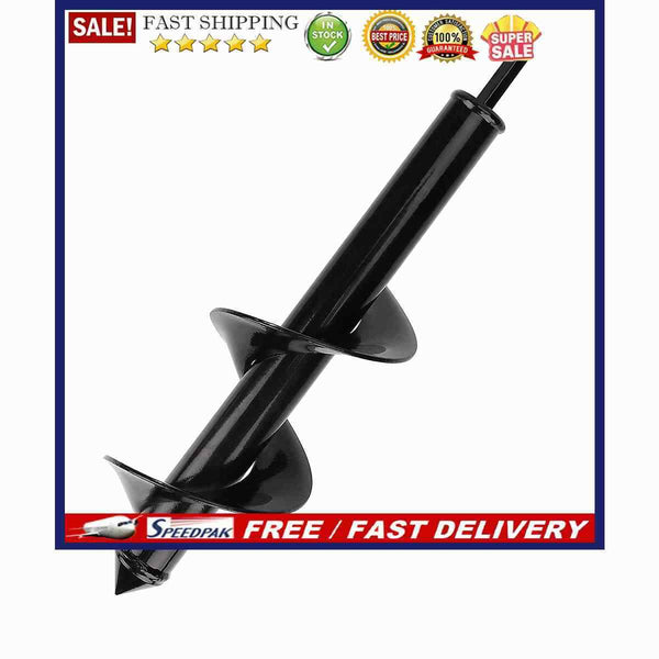 Garden Auger Drill Bit for Planting Solid Shaft for Planting Bulb Bedding Plants