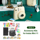 14 in 1 Shoulder Bag Photo Frame Album Kit for Fujifilm Instax Mini 11 Instant