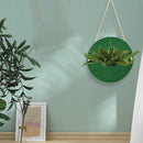 2x Wall Hanging Planting Bag Garden Plant Grow Planter Container (Green 1) Newly