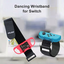 1 Pair Adjustable Wrist Band for Joy Con Controller Elastic Strap for Just Dance