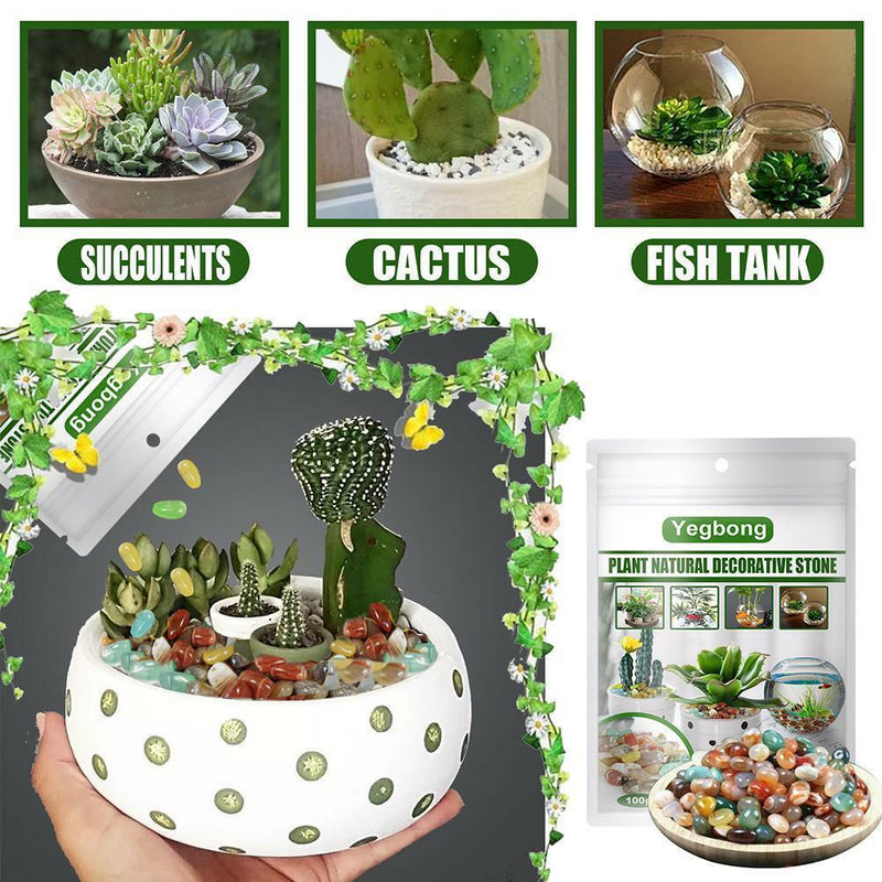 Aquarium Stone Gravel Rain Flower Stone For Fish Tank Flower Pot Decoration