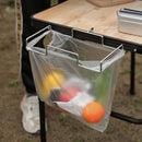 Outdoor Camping Foldable Table Storage Net Bag Picnic BBQ Hanging Shelves Newly