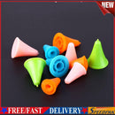10pcs Rubber Cone Shape Knitting Needles Cap Point Protectors in 2 Sizes
