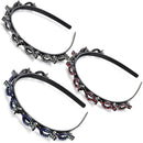 design Hairstyle Hairpin Rhinestone Hair Clip Twist Plait Headband Barrette