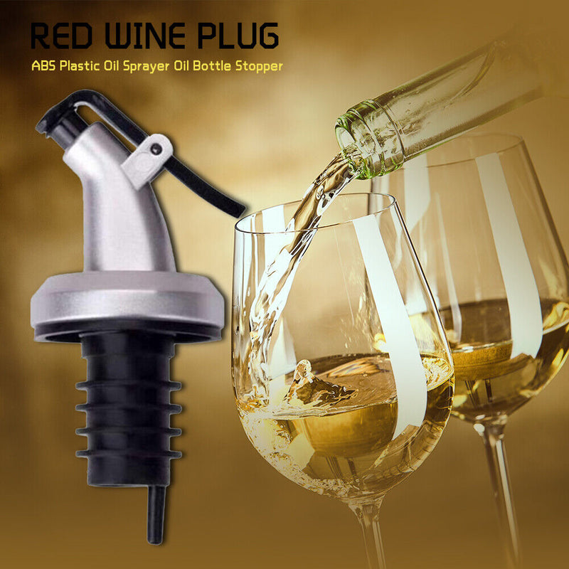 ABS Plastic Oil Pourers Dispenser Oil Bottle Stopper Nozzle for Home Bar