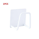 Kitchen Stainless Steel Sink Sponges Holder Self Adhesive Drain Drying Rack