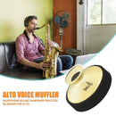 Professional Mute ABS Sax Mute Silencer for Alto Saxophone Woodwind Instrum