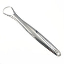 Health Tool Oral Hygiene Tongue Scraper Cleaner Dental Cleaning Stainless Steel