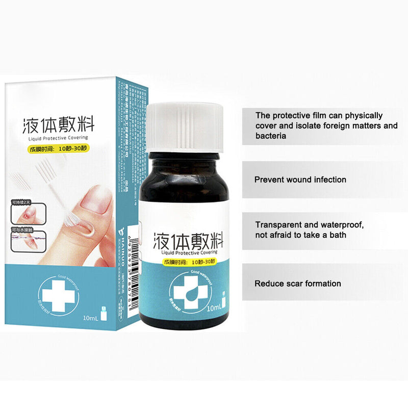 Liquid Cut Wounds Healing Gel Dressing Waterproof Outdoor First Emergency Liquid