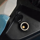 Car Metal Cigarette Lighter Socket 12V with Wires for Car Vacuum Tire Inflator