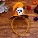 Halloween Cuffs Witch Hat Head Buckle Bands Party Performance Witch Hat Headband