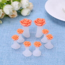 Akaddy 8pcs Silicone Toe Separator Salon Polish Manicure Pedicure Divider