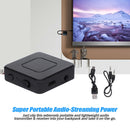 Audio Transmitter Receiver 3.5mm AUX Jack Built-in Battery Wireless Music Audio