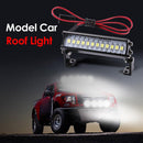 Universal 55mm 12 LED Truck Roof Light Bar Bumper Lamp for 1/10 RC Trunk