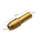 11pcs 0.5-3.2mm Mini Drill Brass Collet Chuck Accessories for Rotary Tool
