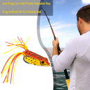 4cm Soft Bait Fishing Lures Topwater Ray Frog Artificial Bait Tackles Accesso