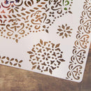 Starnear Plastic Cake Stencil, Decorating Fondant, Embossing, DI