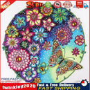 5D DIY Special Shaped Diamond Painting Flower Butterfly Cross Stitch Kits Newly