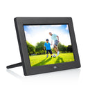 HD Digital Photo Frame Electronic Music Playing Picture Frame (EU Black) Newly