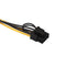 PCI-E 6-Pin Female to Dual 8-Pin (6+2-Pin) Male Graphics Card Power Cable