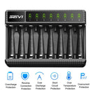 Dock Intelligent Battery Charger Adapter For AA/AAA NiMH Rechargeable Batteries