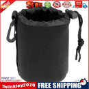 Neoprene DSLR Camera Lens Pouch SLR Lens Shockproof Soft Protective Bag (M)