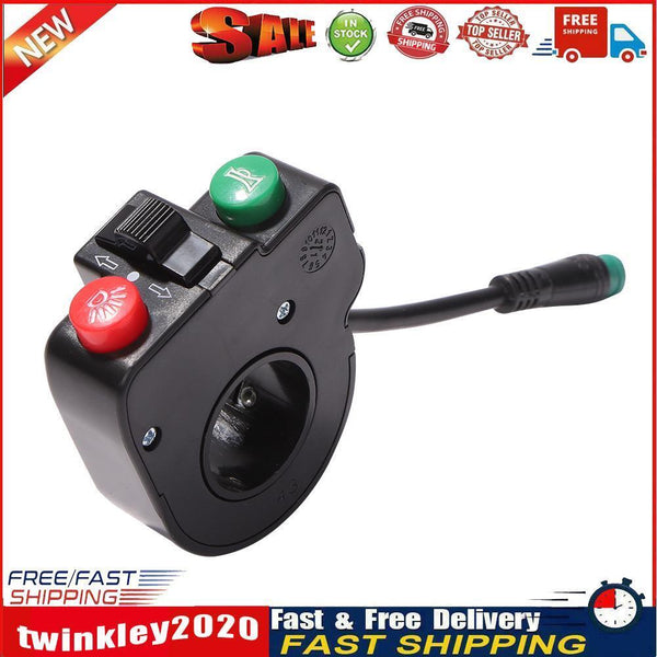 Waterproof Handlebar Headlight Horn Turn Signal Switch for KUGOO M4 PRO Newly