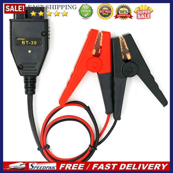 AUTOOL BT-30 Car OBD2 Battery Replacement Tool Emergency Power Supply Cable