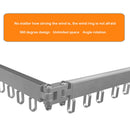 Retractable Clothes Hanger Foldable Wall Hanging Drying Rack for Outdoor Indoor